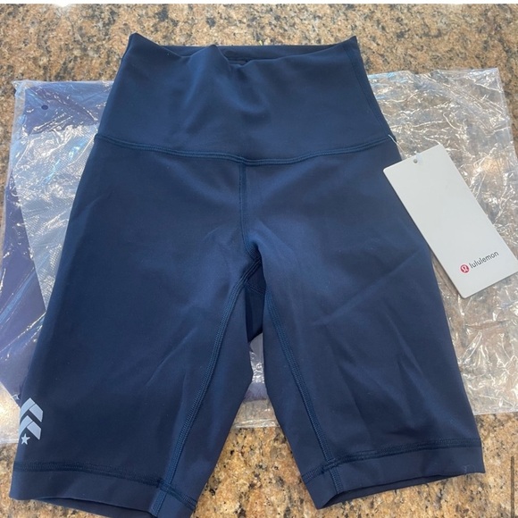NWT Lululemon Wunder Train High Rise Short 8" true navy blue - Picture 10 of 16